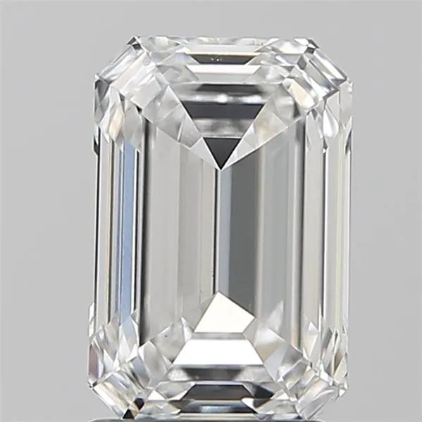 2.08ct Emerald Lab Grown Diamond (Colour D, Clarity VS1, IGI Certified)