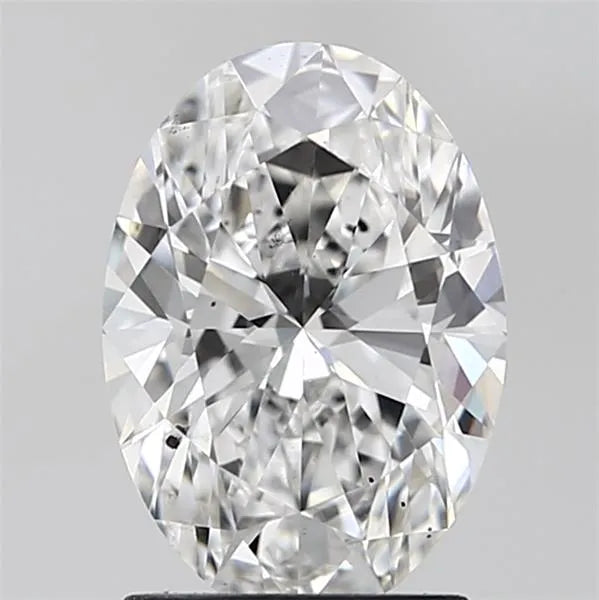 2.00ct Oval Lab Grown Diamond (Colour E, Clarity VS2, IGI Certified)