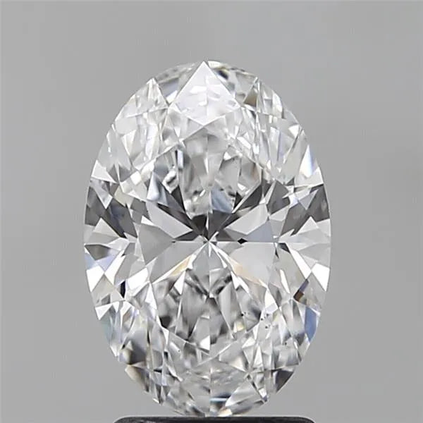 2.01ct Oval Lab Grown Diamond (Colour D, Clarity VS1, IGI)