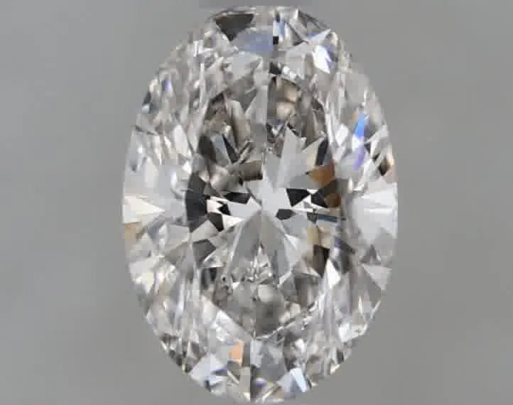 0.56ct Oval Lab Grown Diamond (Colour G, Clarity VS2, IGI Certified)