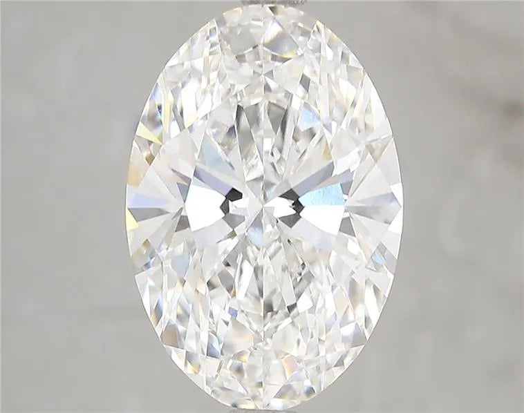 5.05ct Oval Lab Grown Diamond (Colour E, Clarity VVS2, IGI Certified)