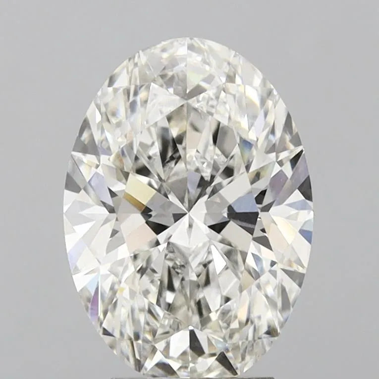 4.07ct Oval Lab Grown Diamond (Colour G, Clarity VVS2, IGI Certified)