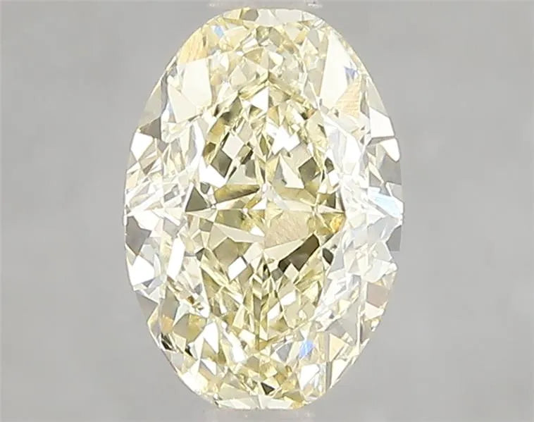 1.89ct Oval Lab Grown Diamond (Colour Fancy Yellow, Clarity VVS2, IGI Certified)