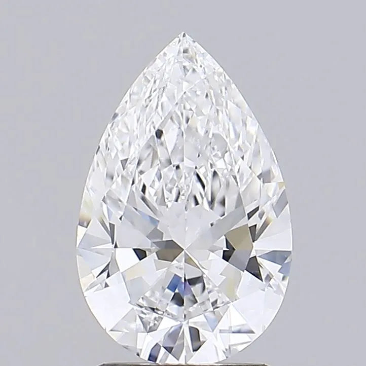 3.10ct Pear Lab Grown Diamond (Colour E, Clarity VVS1, IGI Certified)