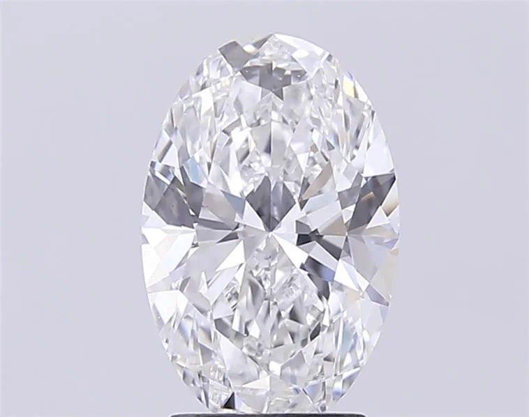 3.00ct Oval Lab Grown Diamond (Colour E, Clarity VS1, IGI Certified)