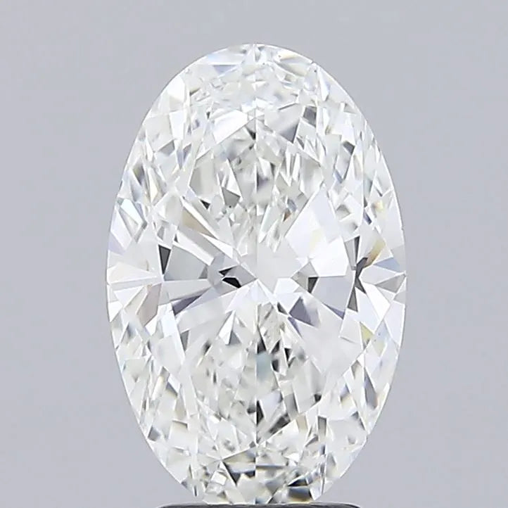 3.00ct Oval Lab Grown Diamond (Colour F, Clarity VVS2, IGI Certified)