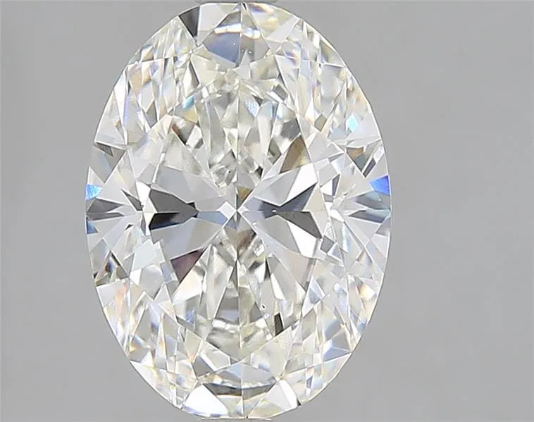3.00ct Oval Lab Grown Diamond (Colour G, Clarity VVS2, IGI Certified)