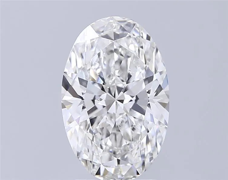 3.02ct Oval Lab Grown Diamond (Colour F, Clarity VVS2, IGI Certified)