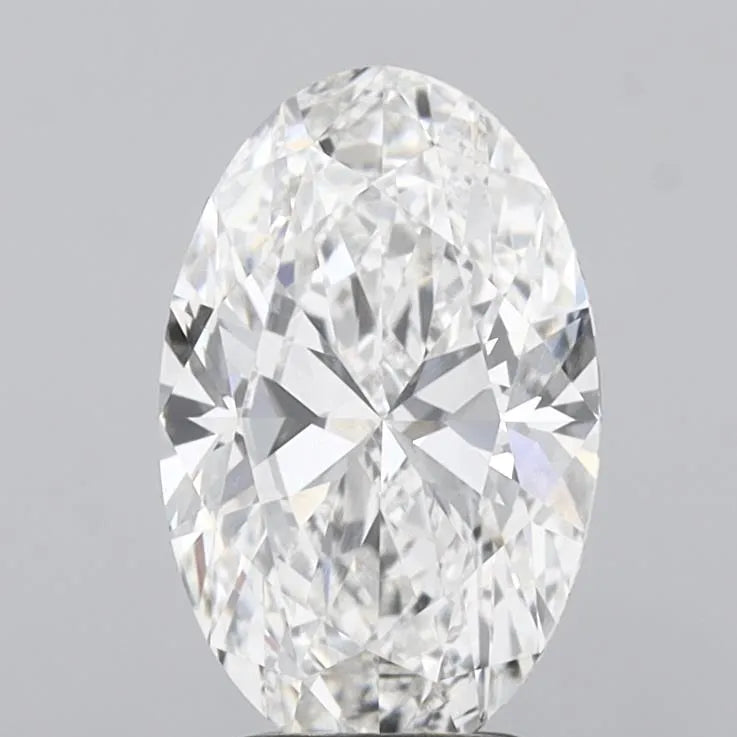 3.07ct Oval Lab Grown Diamond (Colour E, Clarity VVS2, IGI Certified)