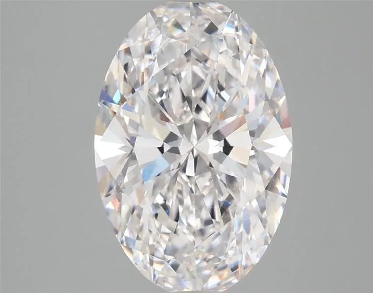 3.33ct Oval Lab Grown Diamond (Colour F, Clarity VVS2, IGI Certified)