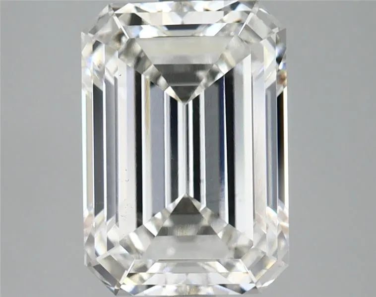 3.44ct Emerald Lab Grown Diamond (Colour F, Clarity VS1, IGI Certified)