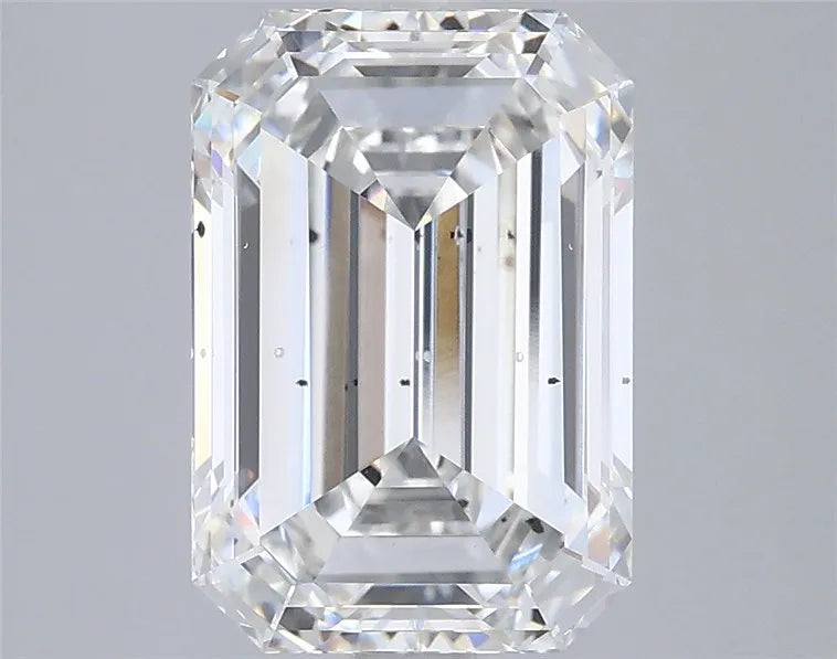 3.51ct Emerald Lab Grown Diamond (Colour F, Clarity SI1, IGI Certified)