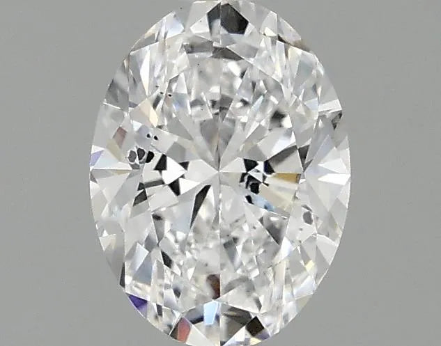 0.97ct Oval Lab Grown Diamond (Colour D, Clarity SI1, IGI Certified)