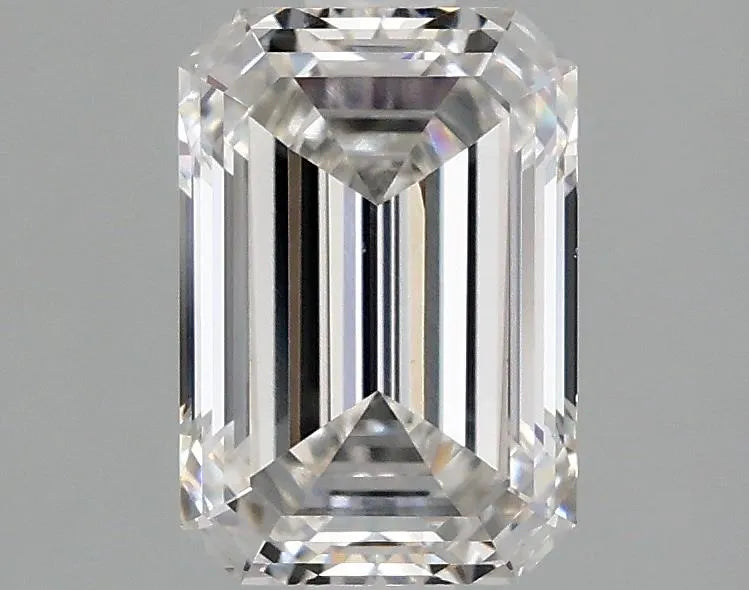 2.00ct Emerald Lab Grown Diamond (Colour G, Clarity VVS2, IGI Certified)