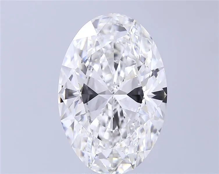 5.01ct Oval Lab Grown Diamond (Colour E, Clarity VVS1, IGI Certified)