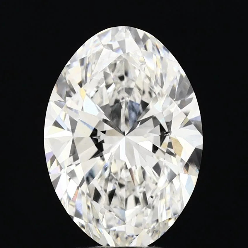 3.73ct Oval Lab Grown Diamond (Colour F, Clarity VS2, IGI Certified)