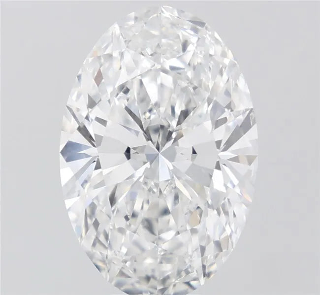 6.77ct Oval Lab Grown Diamond (Colour E, Clarity VVS2, IGI Certified)