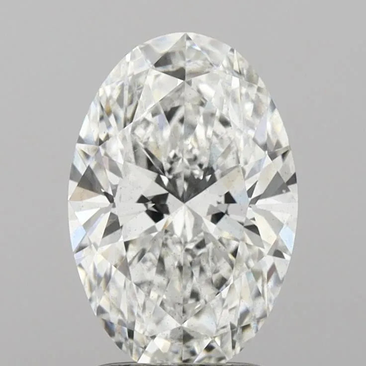 2.02ct Oval Lab Grown Diamond (Colour E, Clarity SI1, IGI Certified)
