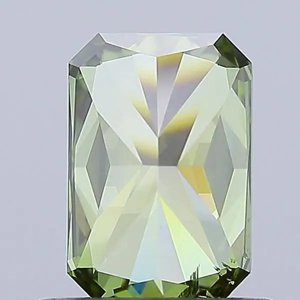 1.00ct Radiant Lab Grown Diamond (Colour Fancy Vivid Green, Clarity SI1, IGI Certified)