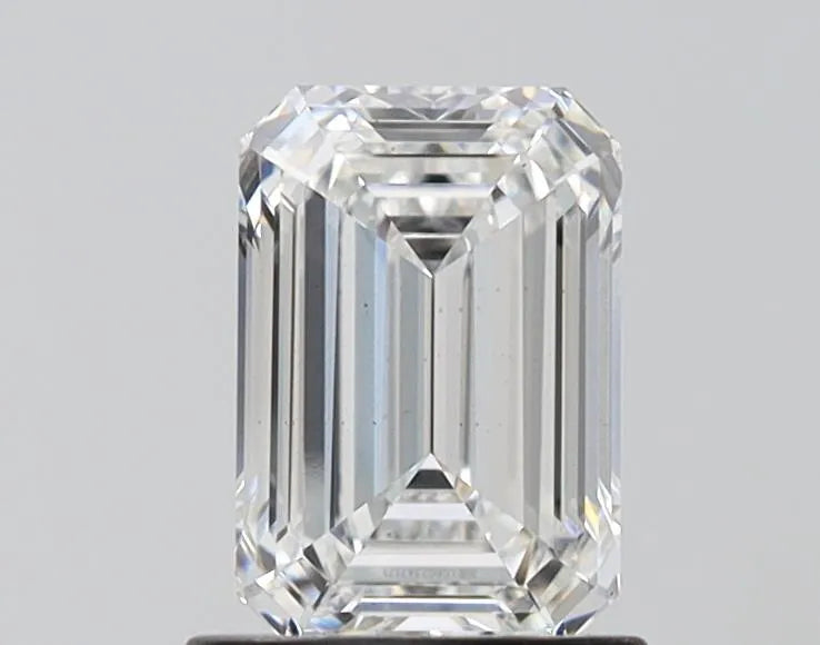 1.09ct Emerald Lab Grown Diamond (Colour F, Clarity VS2, IGI)