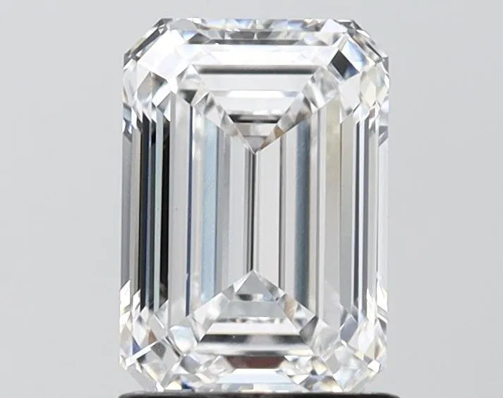 1.56ct Emerald Lab Grown Diamond (Colour D, Clarity VVS2, IGI Certified)