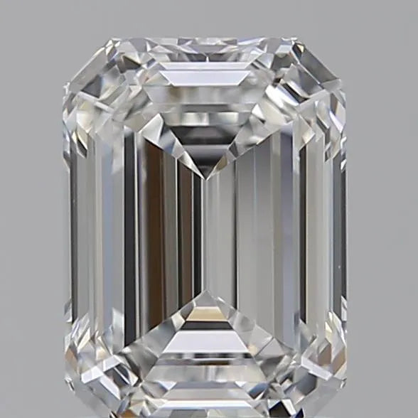 1.53ct Emerald Lab Grown Diamond (Colour E, Clarity IF, IGI Certified)