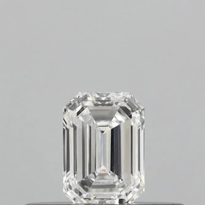 0.22ct Emerald Lab Grown Diamond (Colour E, Clarity SI1, IGI Certified)