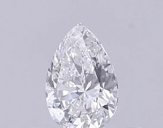 0.25ct Pear Lab Grown Diamond (Colour E, Clarity VVS2, IGI Certified)