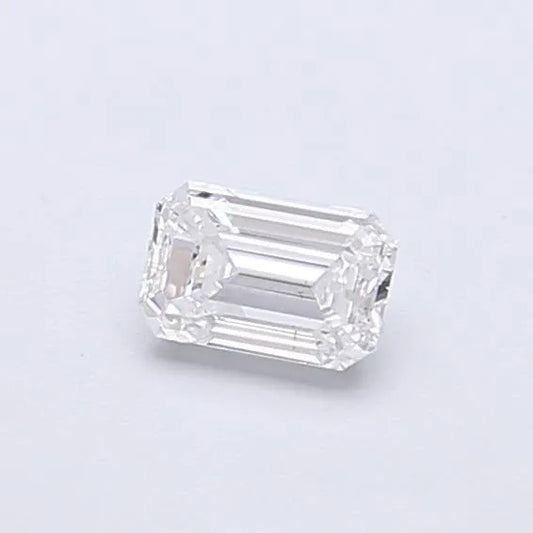 0.29ct Emerald Lab Grown Diamond (Colour D, Clarity VS2, IGI Certified)