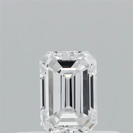 0.33ct Emerald Lab Grown Diamond (Colour D, Clarity VVS2, IGI Certified)