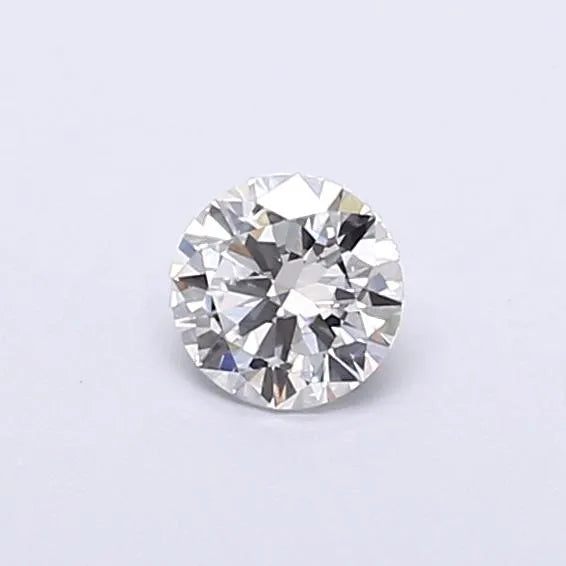 0.37ct Round Lab Grown Diamond (Colour D, Clarity VVS2, Cut EX, IGI Certified)