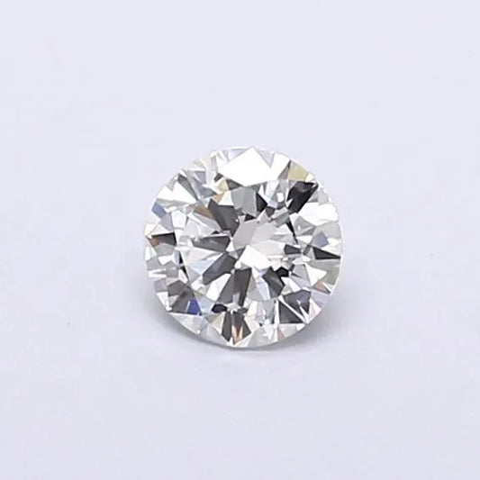 0.37ct Round Lab Grown Diamond (Colour D, Clarity VVS2, Cut EX, IGI Certified)