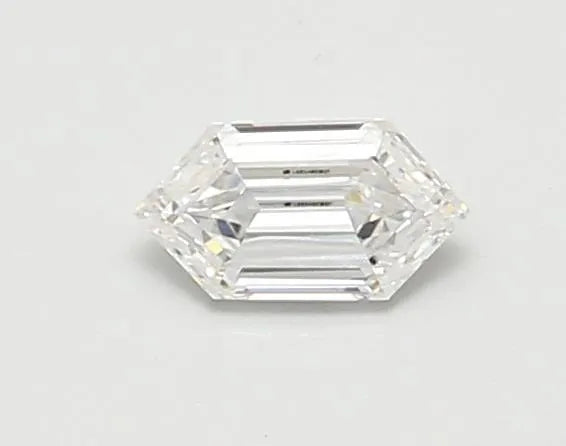 0.43ct Hexagonal Lab Grown Diamond (Colour D, Clarity VVS2, IGI Certified)