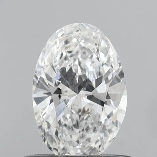 0.51ct Oval Lab Grown Diamond (Colour D, Clarity VS1, IGI Certified)