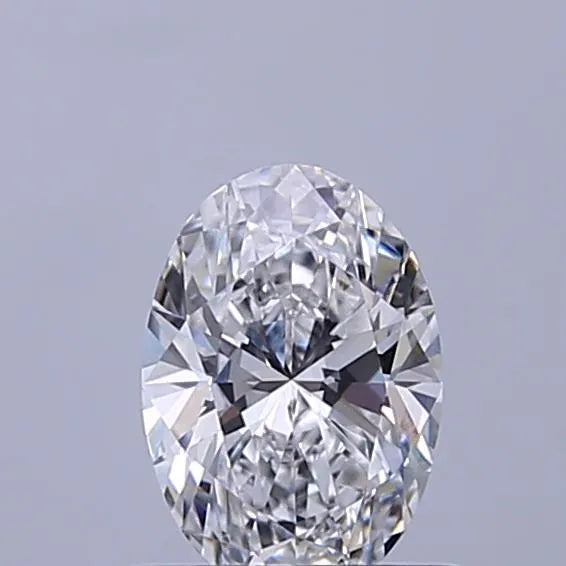 0.60ct Oval Lab Grown Diamond (Colour D, Clarity VVS2, IGI Certified)