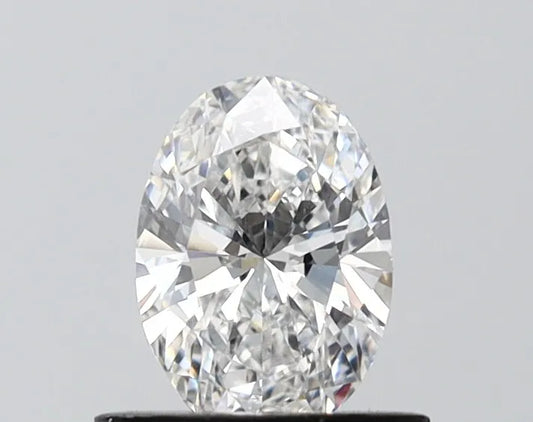 0.72ct Oval Lab Grown Diamond (Colour E, Clarity VVS2, IGI Certified)