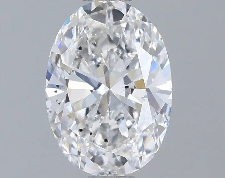 0.73ct Oval Lab Grown Diamond (Colour F, Clarity SI1, IGI Certified)