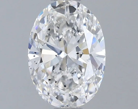 0.73ct Oval Lab Grown Diamond (Colour F, Clarity SI1, IGI Certified)