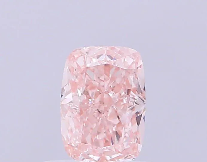 0.82ct Cushion modified Lab Grown Diamond (Colour Fancy Light Pinkish Brown, Clarity VS2, IGI Certified)