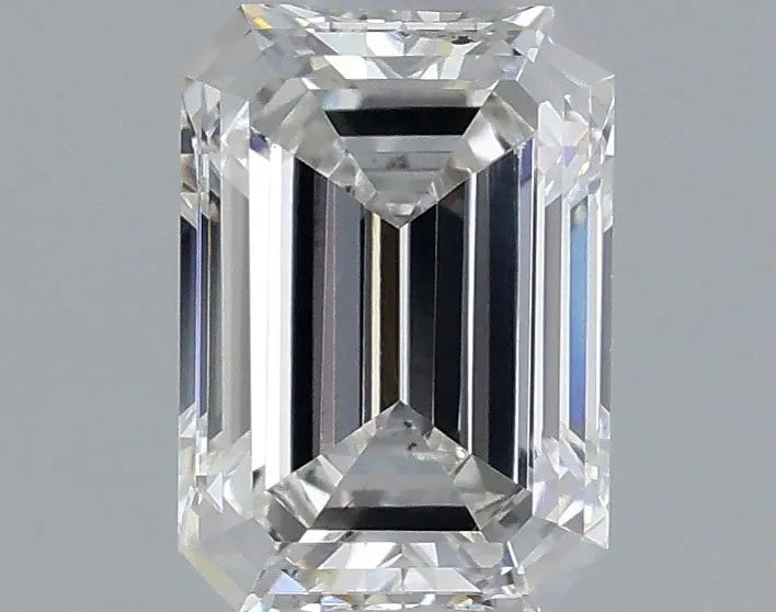 0.84ct Emerald Lab Grown Diamond (Colour F, Clarity SI1, IGI Certified)