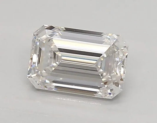 0.85ct Emerald Lab Grown Diamond (Colour F, Clarity VVS1, IGI Certified)