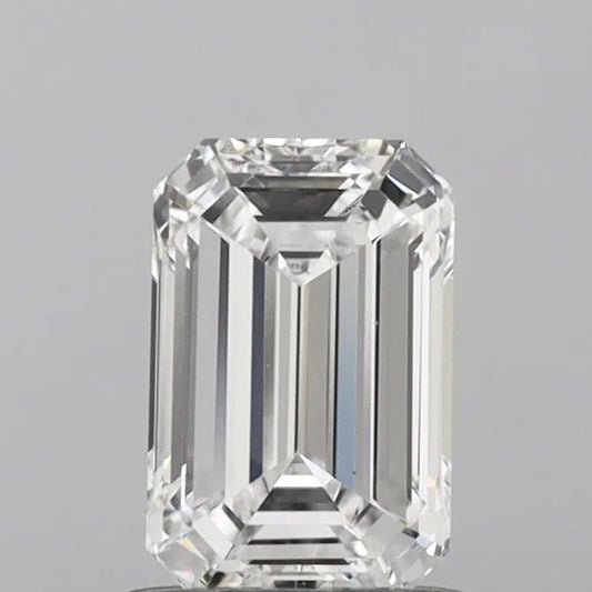 0.92ct Emerald Lab Grown Diamond (Colour E, Clarity VS1, IGI Certified)