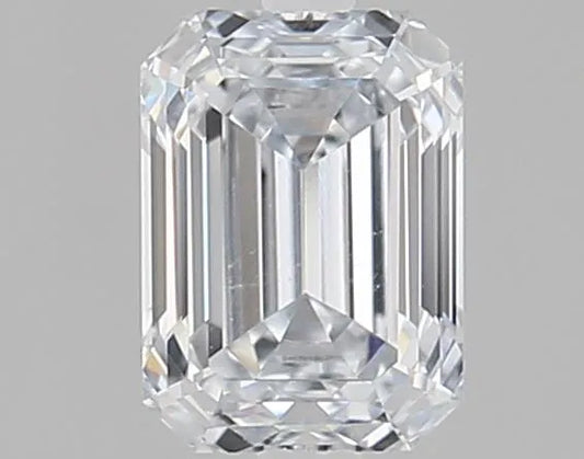 0.92ct Emerald Lab Grown Diamond (Colour G, Clarity VS2, IGI Certified)