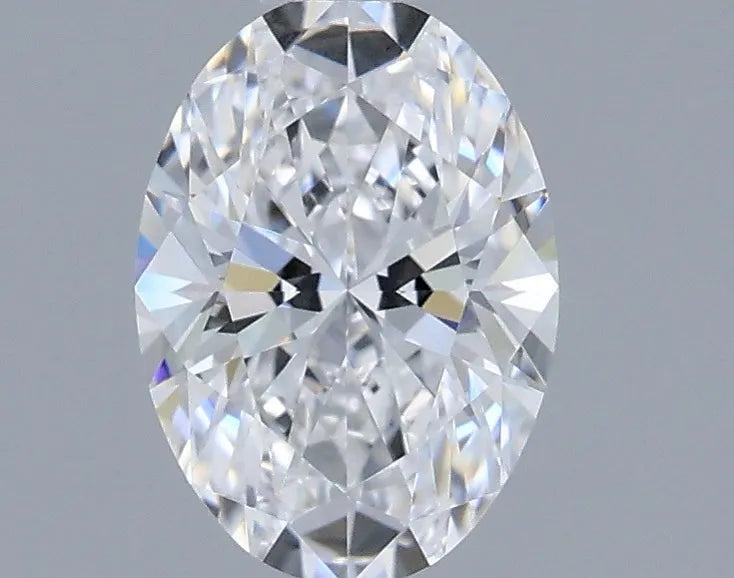 0.93ct Oval Lab Grown Diamond (Colour D, Clarity VVS1, Cut EX, IGI Certified)