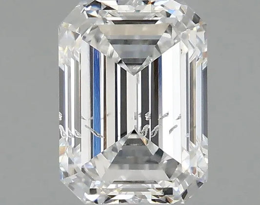0.96ct Emerald Lab Grown Diamond (Colour E, Clarity SI2, IGI Certified)