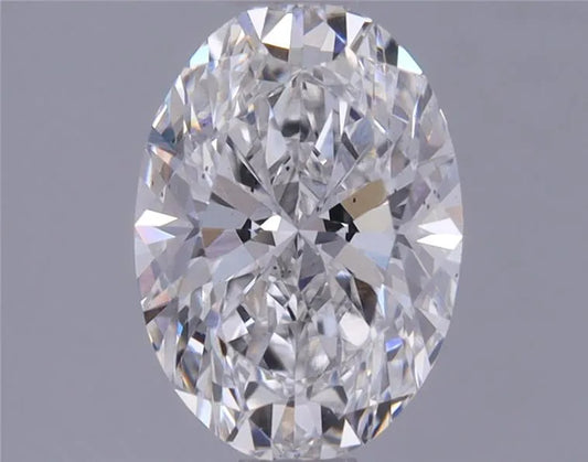 0.97ct Oval Lab Grown Diamond (Colour E, Clarity SI1, IGI Certified)
