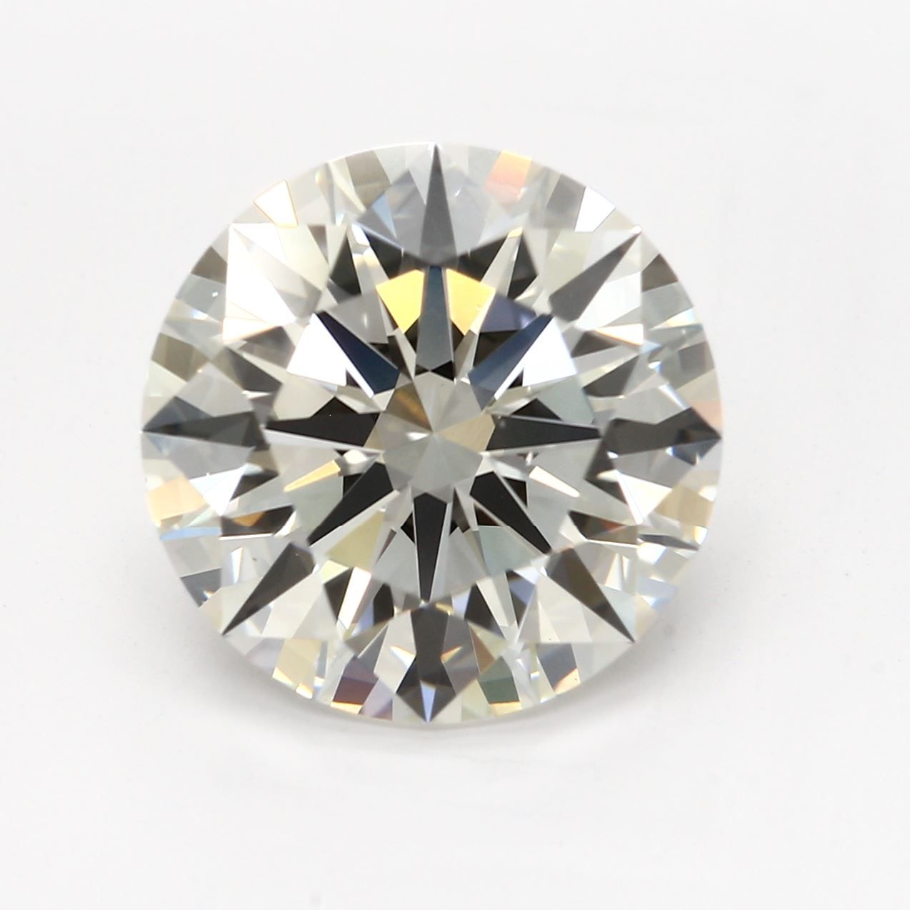 3.07ct Round Lab Grown Diamond (Colour I, Clarity VVS2, Cut ID, IGI)