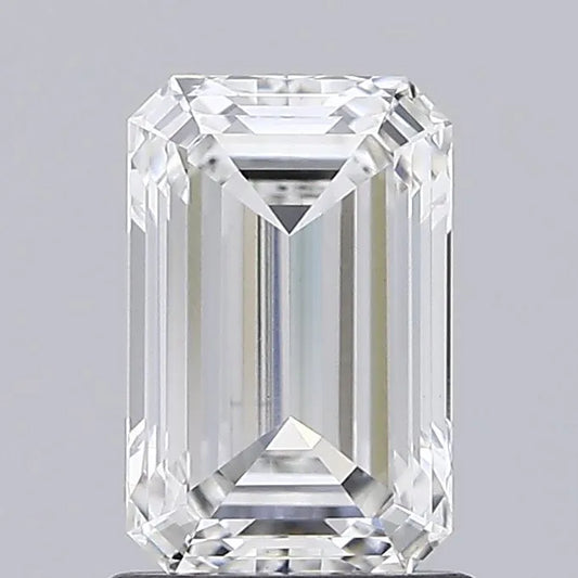 1.44ct Emerald Lab Grown Diamond (Colour F, Clarity VVS2, IGI)