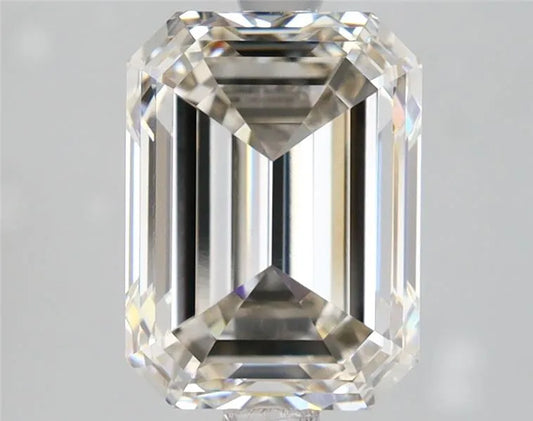 4.02ct Emerald Lab Grown Diamond (Colour J, Clarity VVS2, IGI Certified)