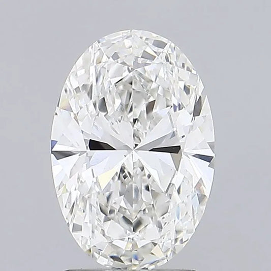 2.00ct Oval Lab Grown Diamond (Colour F, Clarity VS1, IGI)